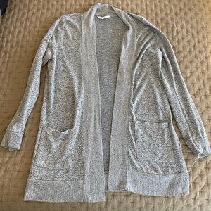 Market and Spruce Grey Boyfriend Sweater